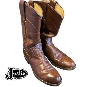 Justin Roper Leather boots size 4.5